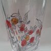 Vase /silver ,red hand painted - Image 3