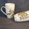 Hand decorated coffee cup - Image 2