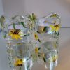 Candle holder /yellow