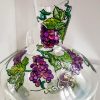 Hand Painted Wine Decanter - Image 4
