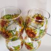 Sunflower Stemless Wine Glasses, Set of 2, Hand Painted - Image 3
