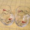 Hand painted stemless wine glass - Image 4