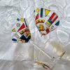 Martini glasses Hand painted - Image 9