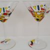 Martini glasses Hand painted - Image 6