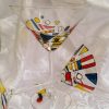 Martini glasses Hand painted - Image 5