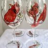 Red Cardinal Wine glasses - Image 4