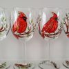 Red Cardinal Wine glasses - Image 2