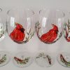 Red Cardinal Wine glasses - Image 5