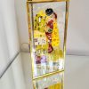 Hand painted Glass Jewelry Box